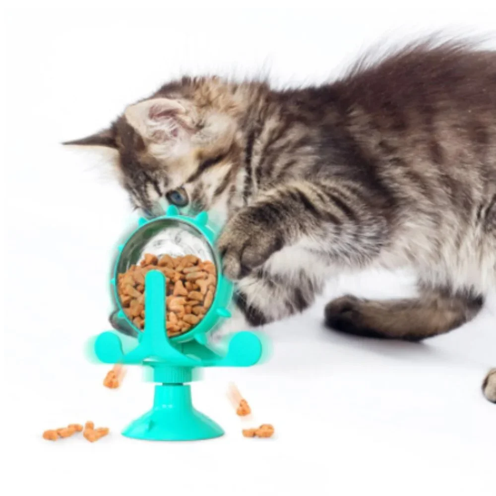 Interactive Treat Leaking Toy for Cat Small Dogs Original Slow Dog Feeder Funny